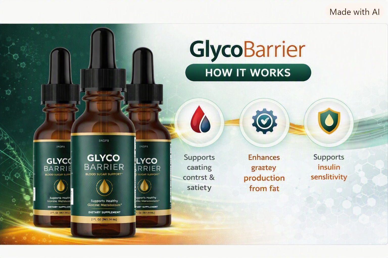 How GlycoBarrier supports blood sugar balance